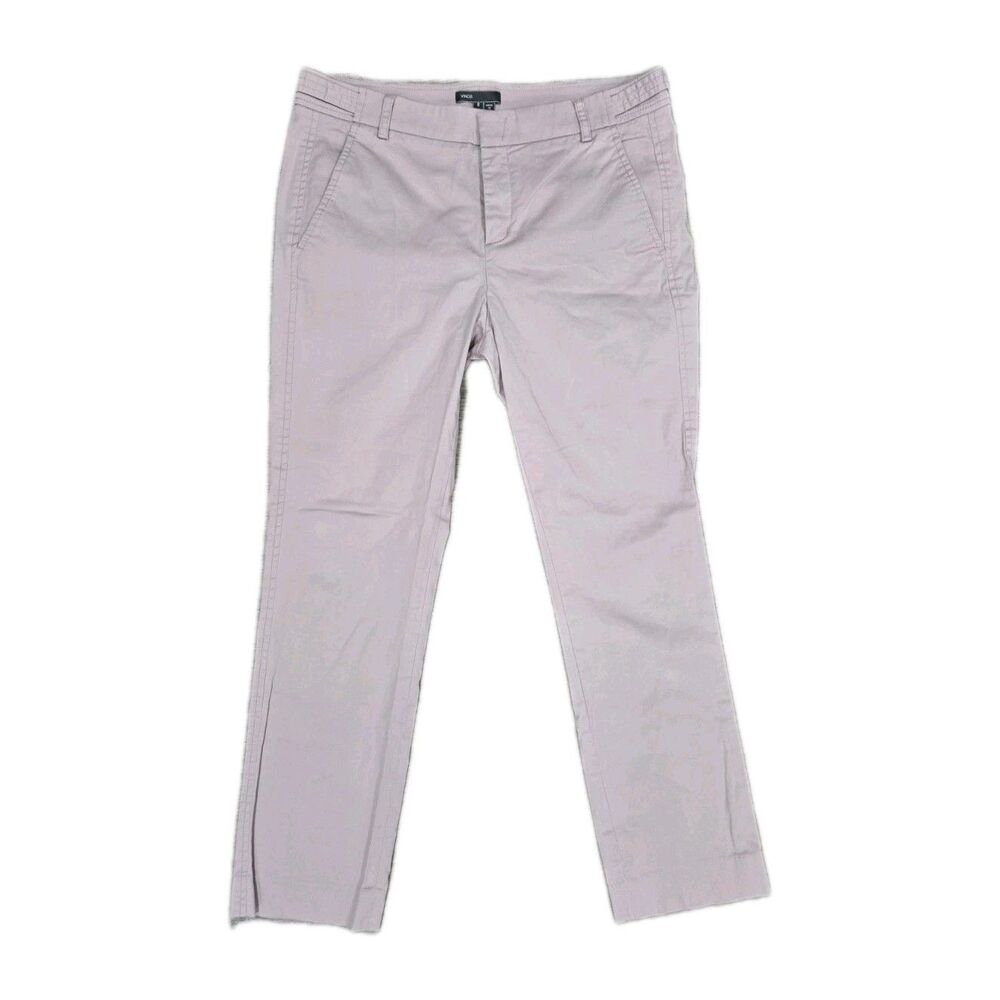 Vince Slim Leg Ankle Pants Womens Size 6 Lavender